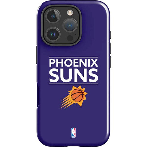 NBA Phoenix Suns Standard - Purple iPhone 16 Pro Impact Case